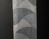 Japanese Fabric Silk Textile Vintage Kimono Antique Boro Patch TSUMUGI Woven 65.7"/EIR89/80