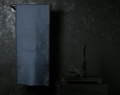 Japanese Fabric Silk Textile Vintage Kimono Antique Boro Patch Kusakizome Oshima Woven 57.9"/EIJ36/70