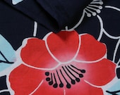 Japanese Fabric Cotton Textile Vintage Kimono Antique Boro Patch Indigo Blue Dyed 46.5"/EIE59/65