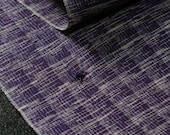 Japanese Fabric Silk Textile Vintage Kimono Antique Boro Patch Kusakizome MEISEN Woven 63.4"/EIF56/55