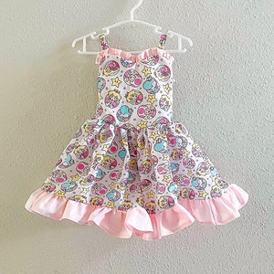 Princess Peach dress for girls Princess dress birthday dress