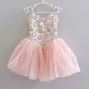 Princess Peach dress for girls Princess dress birthday dress