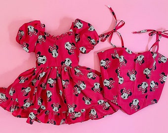 Minnie Mouse princess mommy and me sets