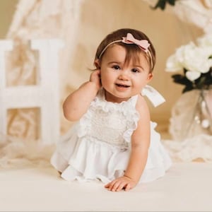baby girl clothes, cake smash outfit, sitter photography outfit, girl first birthday outfit, Baby Girl Romper
