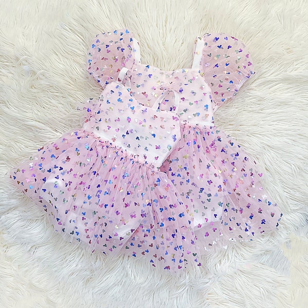 Boho Birthday Tutu Dress Birthday Outfit Baby Girl Dress Photoshoot Outfit Stars romper tutu