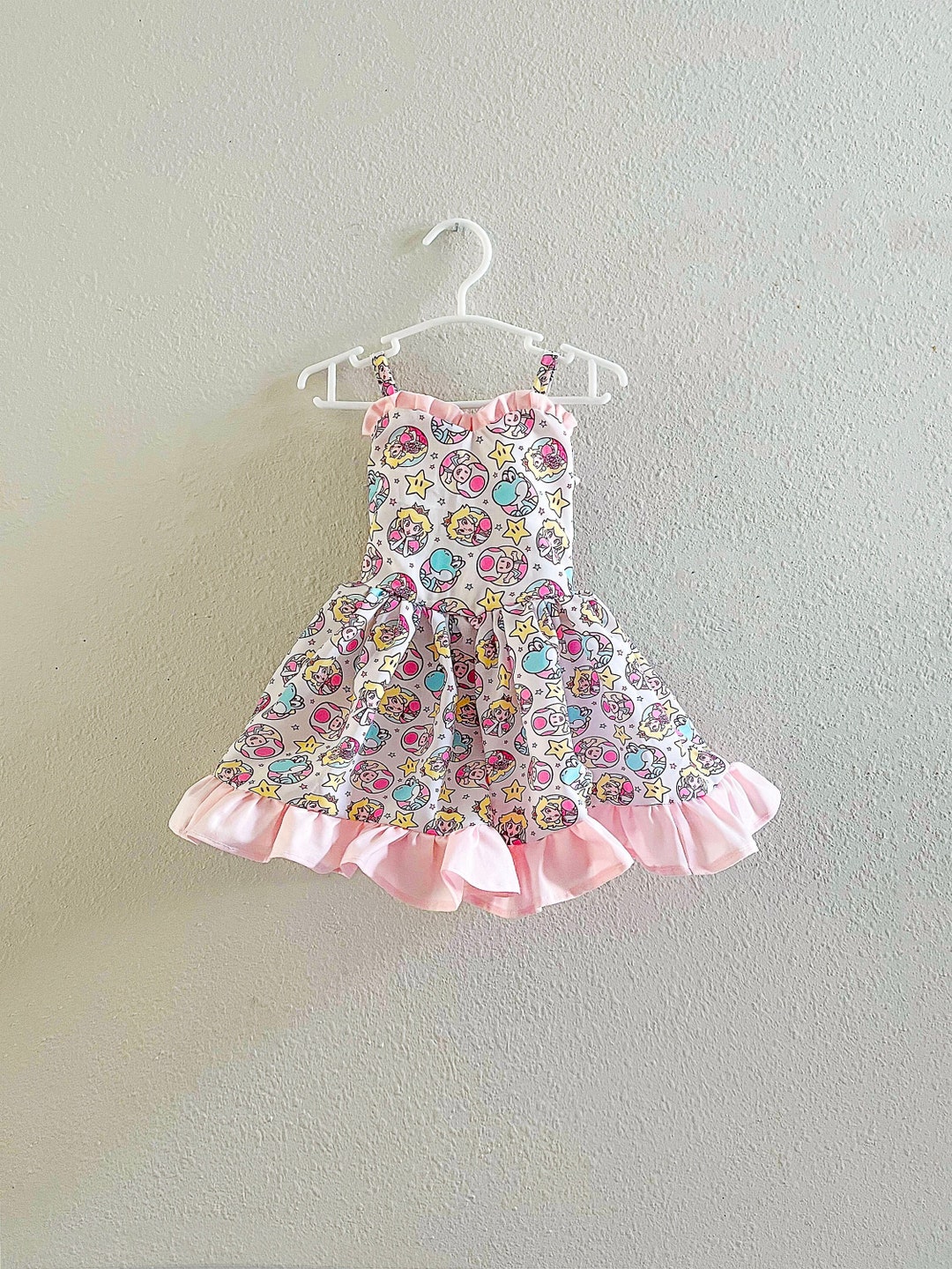 Nora Premium Peach Birthday Party Dress for Girls main image 1