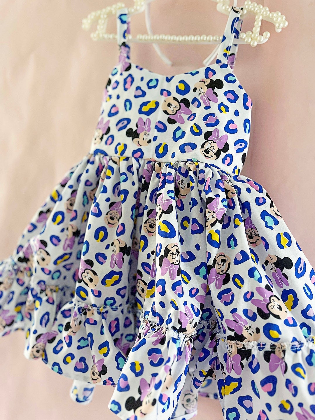 Leopard Animal Print Disney Minnie Girl Dress Animal Kingdom Dress