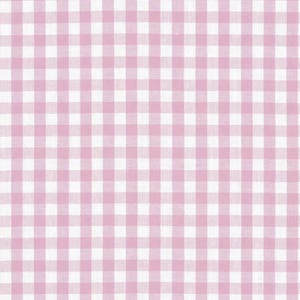 Pink Plaid Girl Dress Pink Gingham Dress Toddler Birthday Baby Girl Dress Baby Girl Clothes zdjęcie 7