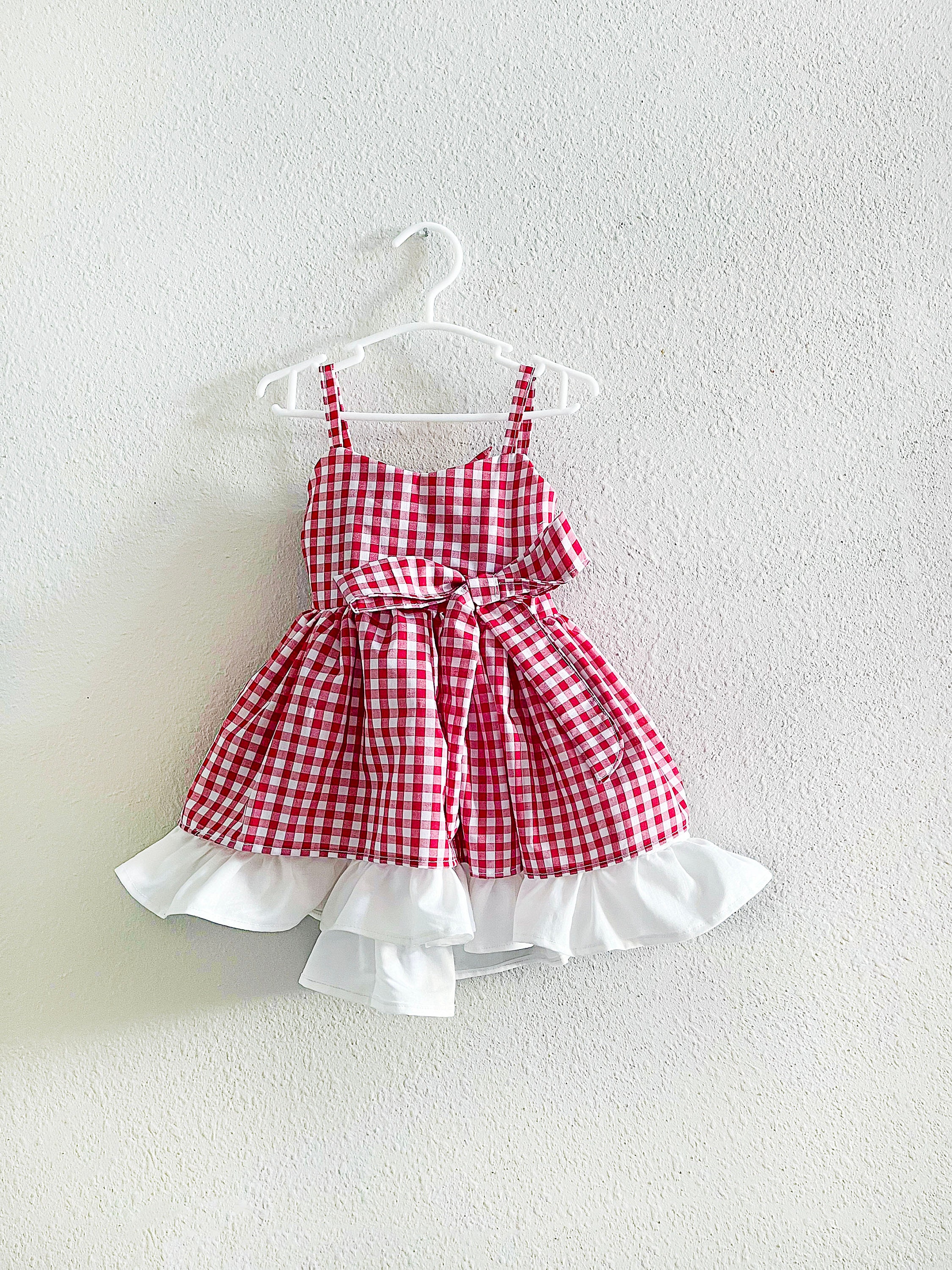 Girl Pink Gingham Plaid Girl Dress Red Gingham Dress Toddler Baby Girl Dress  Baby Girl Clothes - Etsy