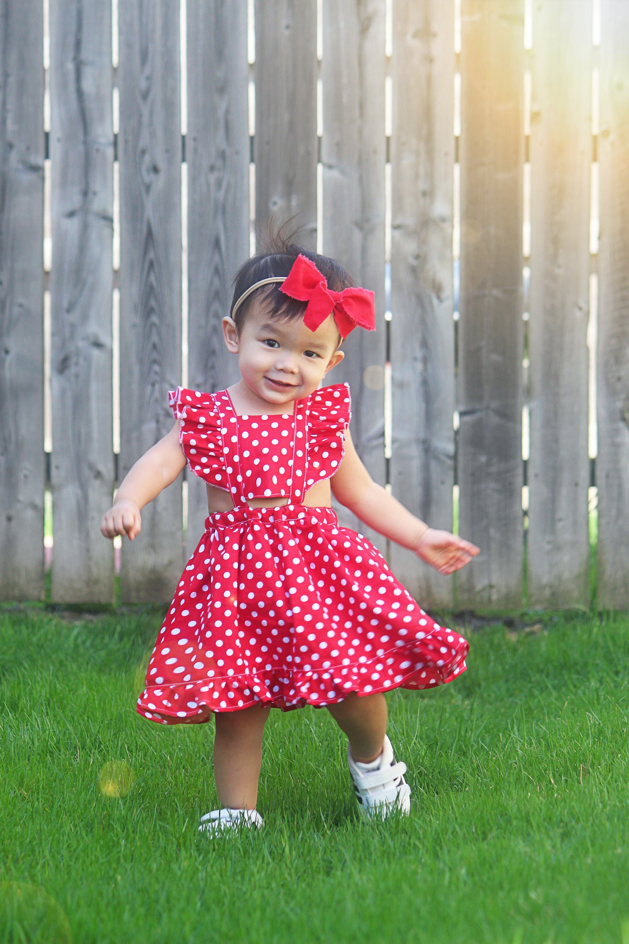 mickey mouse pinafore dress