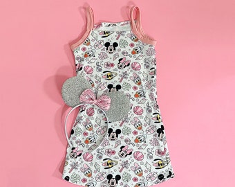 Toddler Disney outfit, Girl Disney Dress