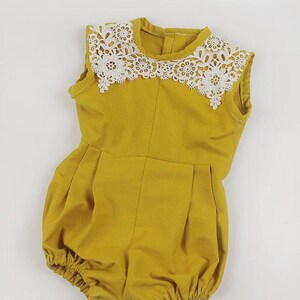 Baby Girl Romper Baby Girl Clothes Boho Lace Romper Birthday outfit Toddler Romper