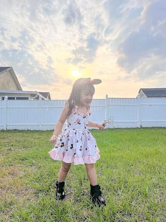 open lace back dress Amazon.com: Disney Junior Minnie Mouse Toddler Girl Tutu Dress with 3D Bow ( 2T): Clothing, Shoes & Jewelry main image 0