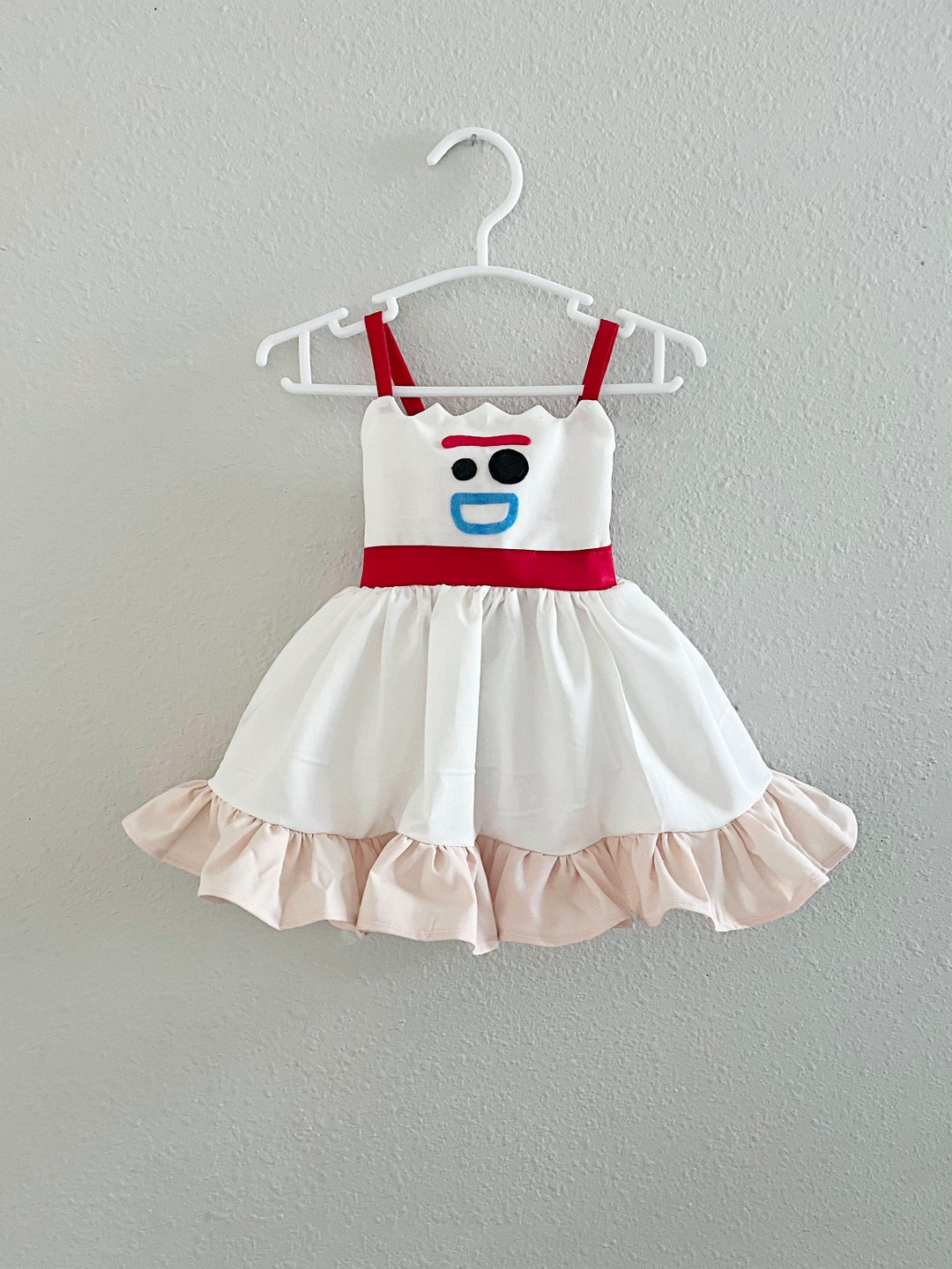 Girl Forky Dress Toy Story Forky Birthday Dress Toddler Disney Outfit