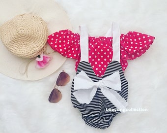 Minnie Mouse Outfit, Baby Girl Disney Outfit, Baby Girl Clothes, Baby Girl outfits