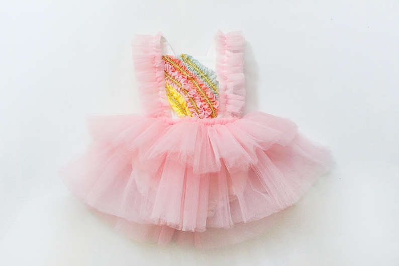 flower girl dresses baby girl clothes baby girl dress girl pink dress girl birthday outfit baby girl tutu dress rainbow tutu dress