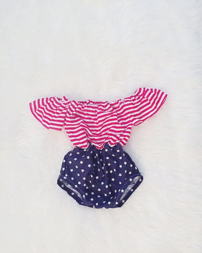 Baby girl clothes baby girl romper Boho off shoulder romper, baby boho romper, Sitter Photography Outfit, Baby Gift image 8