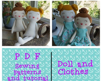 sewing patterns, sewing doll pattern, doll tutorial, pdf sewing patterns for doll, doll clothes patterns, doll sewing pattern pdf