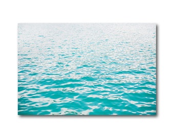 Salty water Framed art, The Cure water Art Print, Nautical Ocean Lustre Print, Bright Ocean Art, Salty Sea print, Blue Aqua beige decor wall