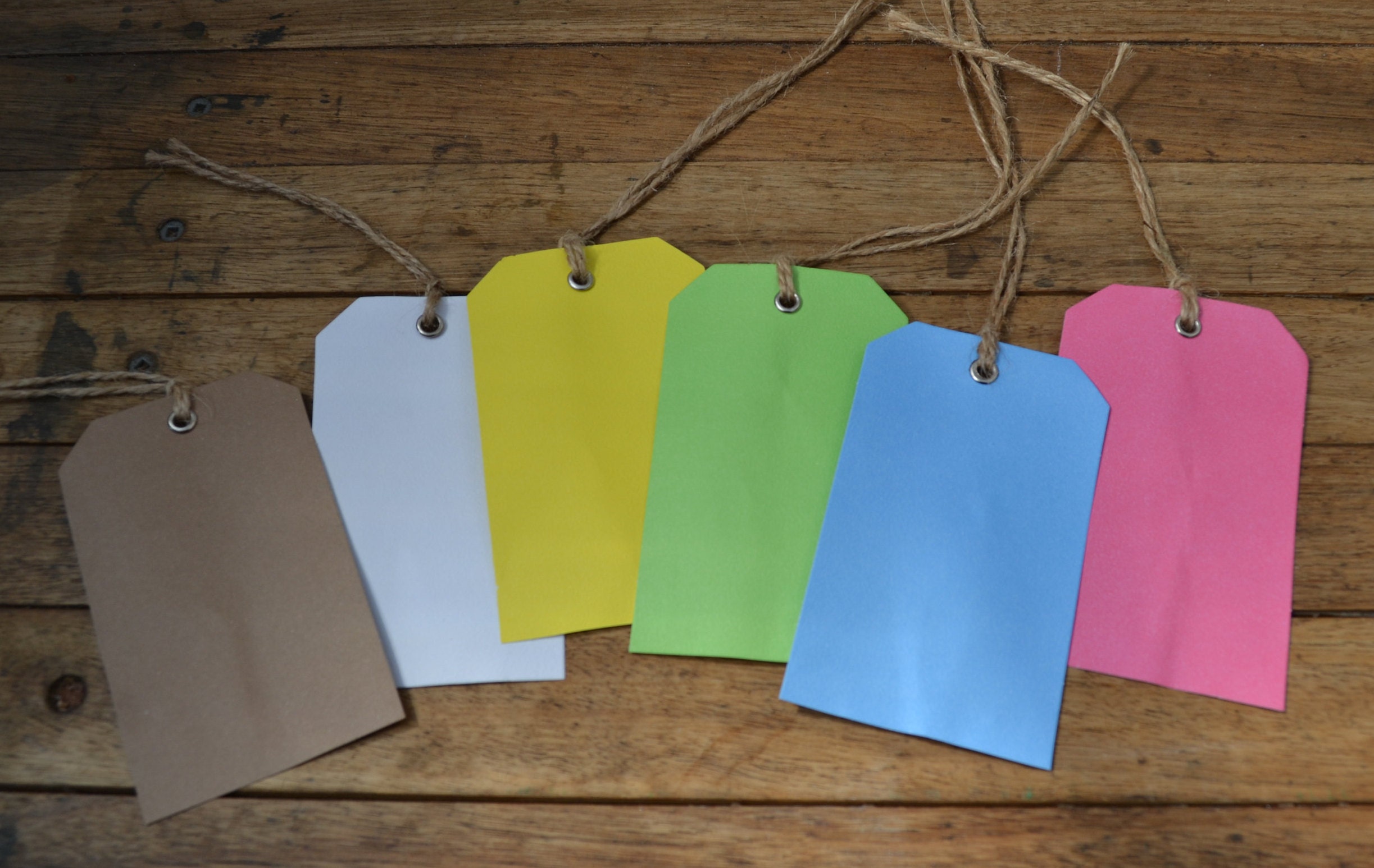 Gift Tags x 12 pcs Etsy