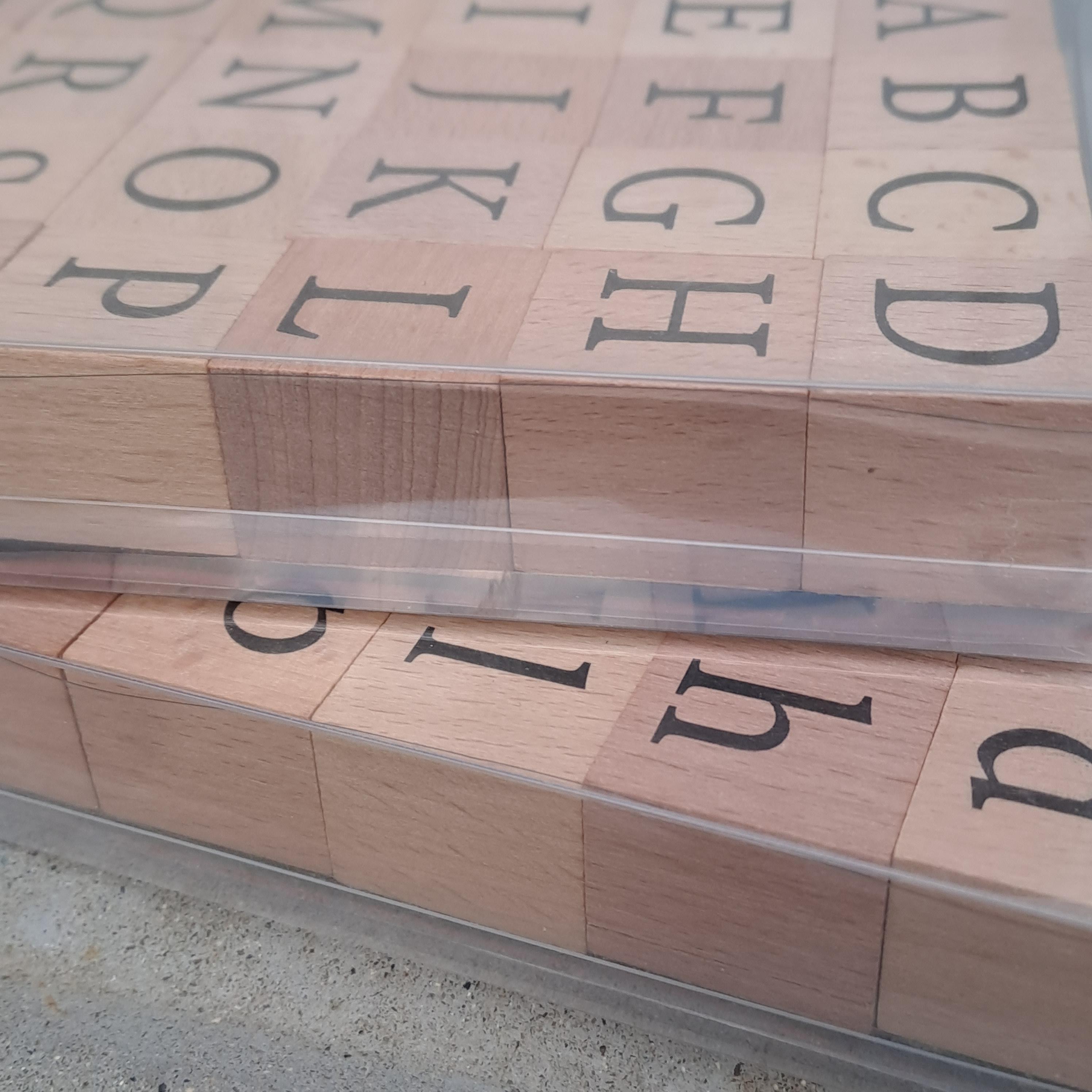 Alphabet Stamp Set 56pce Set, Alphabet Stamps, Craft Stamp Set ...