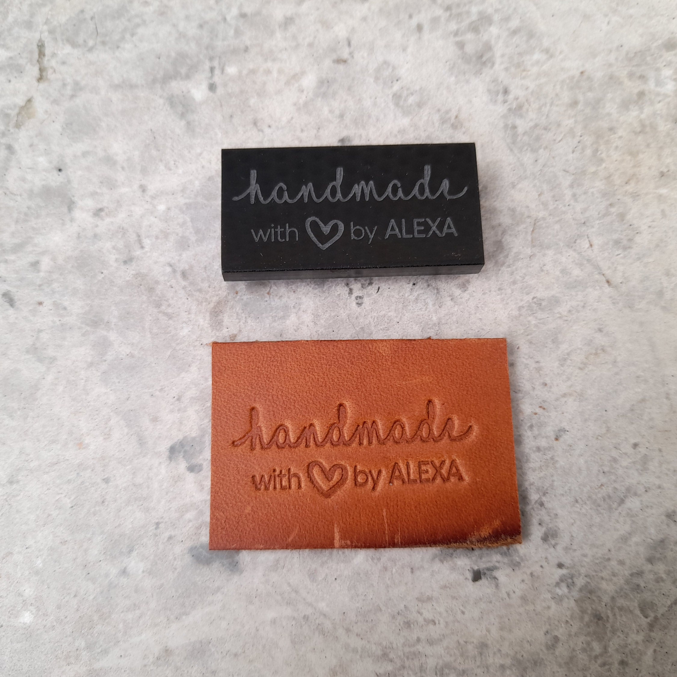 Leather Embossing Stamp Leather Making Stamp Personalised Etsy