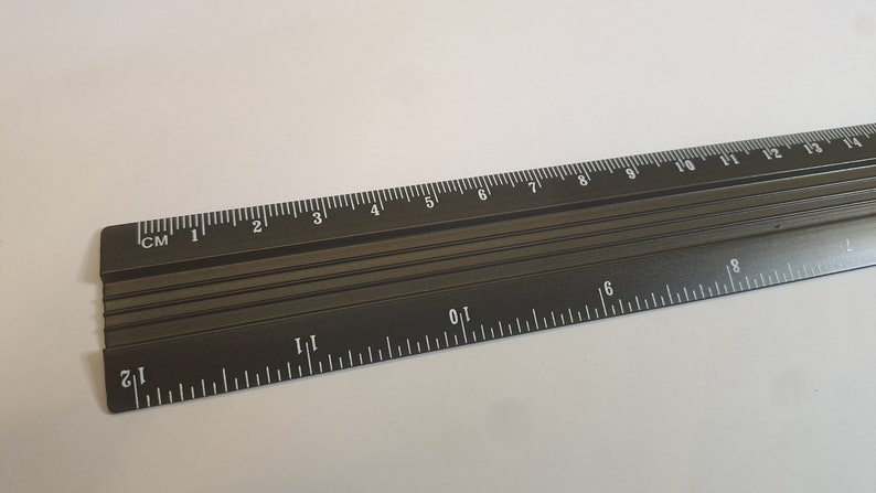 14 In Ruler Ruler, Rulers, Wooden Ruler, Metal Ruler, 30cm Ruler, 15cm Ruler, Hobby ...