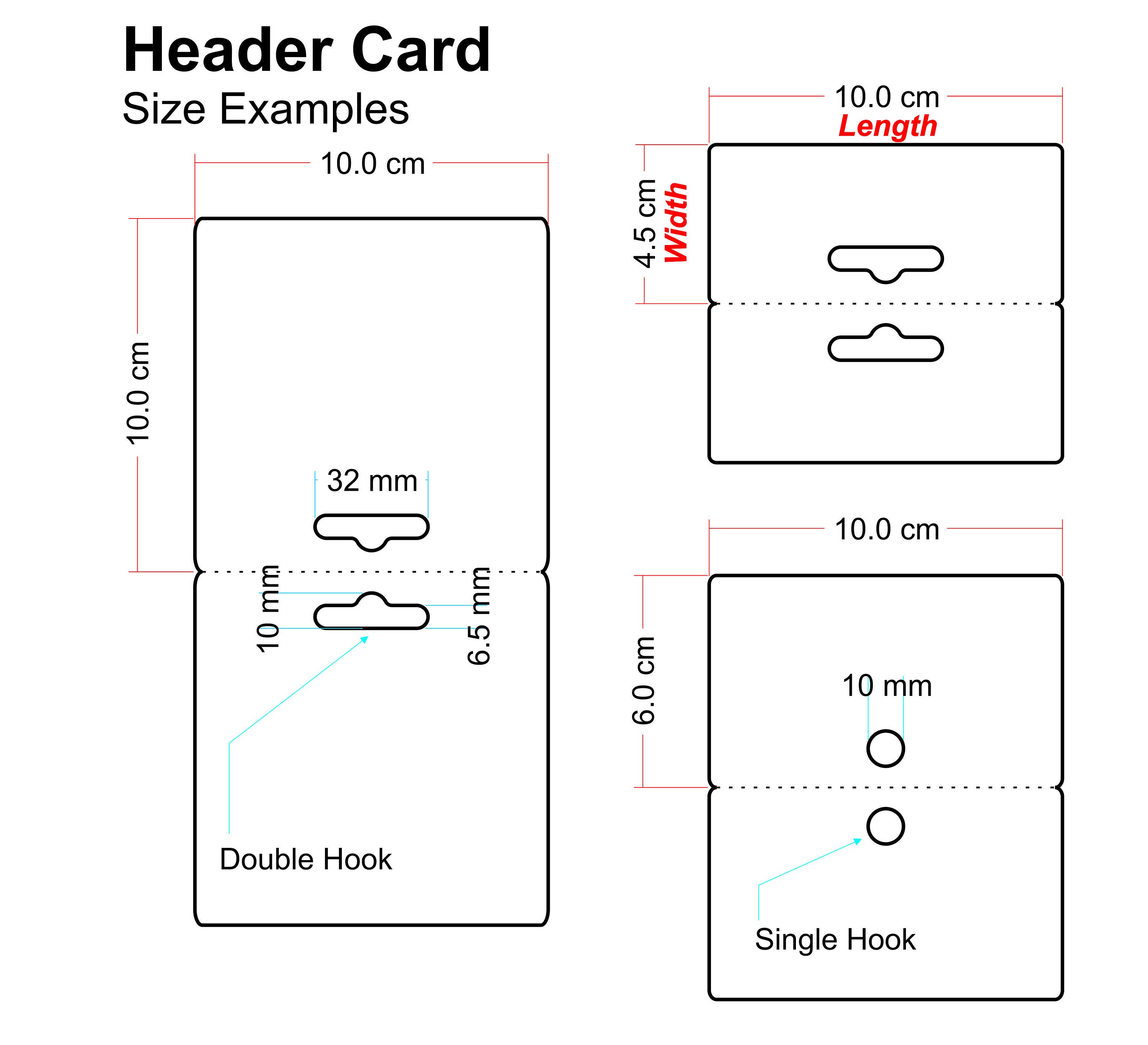 Header Card Custom Cut Header Card Hang Sell Header Cards Etsy Australia