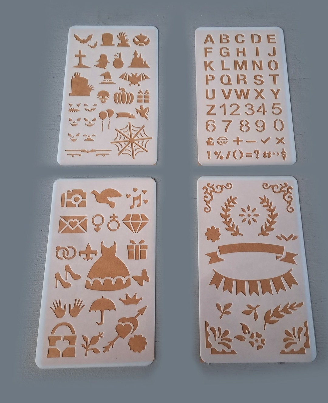 Stencils, Paint Stencils, Trace Stencils, Sponge Brush Stencils ...