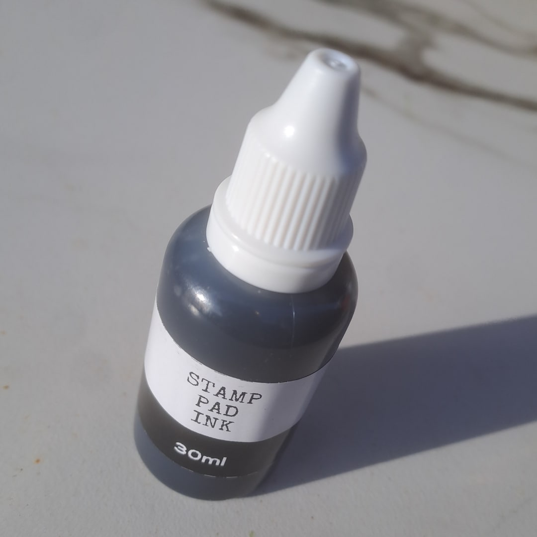 Stamp Pad Refill Ink, Refill Ink for Stamp Pad, Rubber Stamp Ink Pad