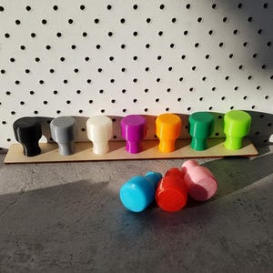 Clay Stamp, Pottery Stamp, Embossing Stamp, Personalised Stamp, Co Logo Stamp, Make Your Own Pottery Embossing Stamp, Colored Handles. image 7