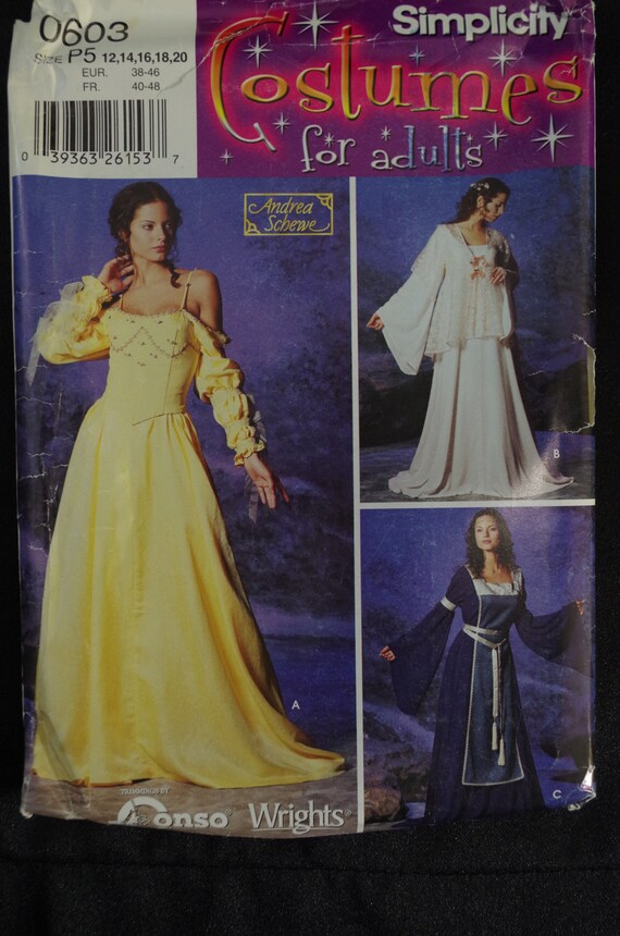 Multi Pattern Renaissance Maid Marian Costume Bridal Dress Etsy