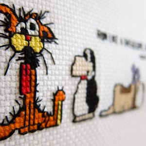 Bloom County Cross-Stitch Pattern