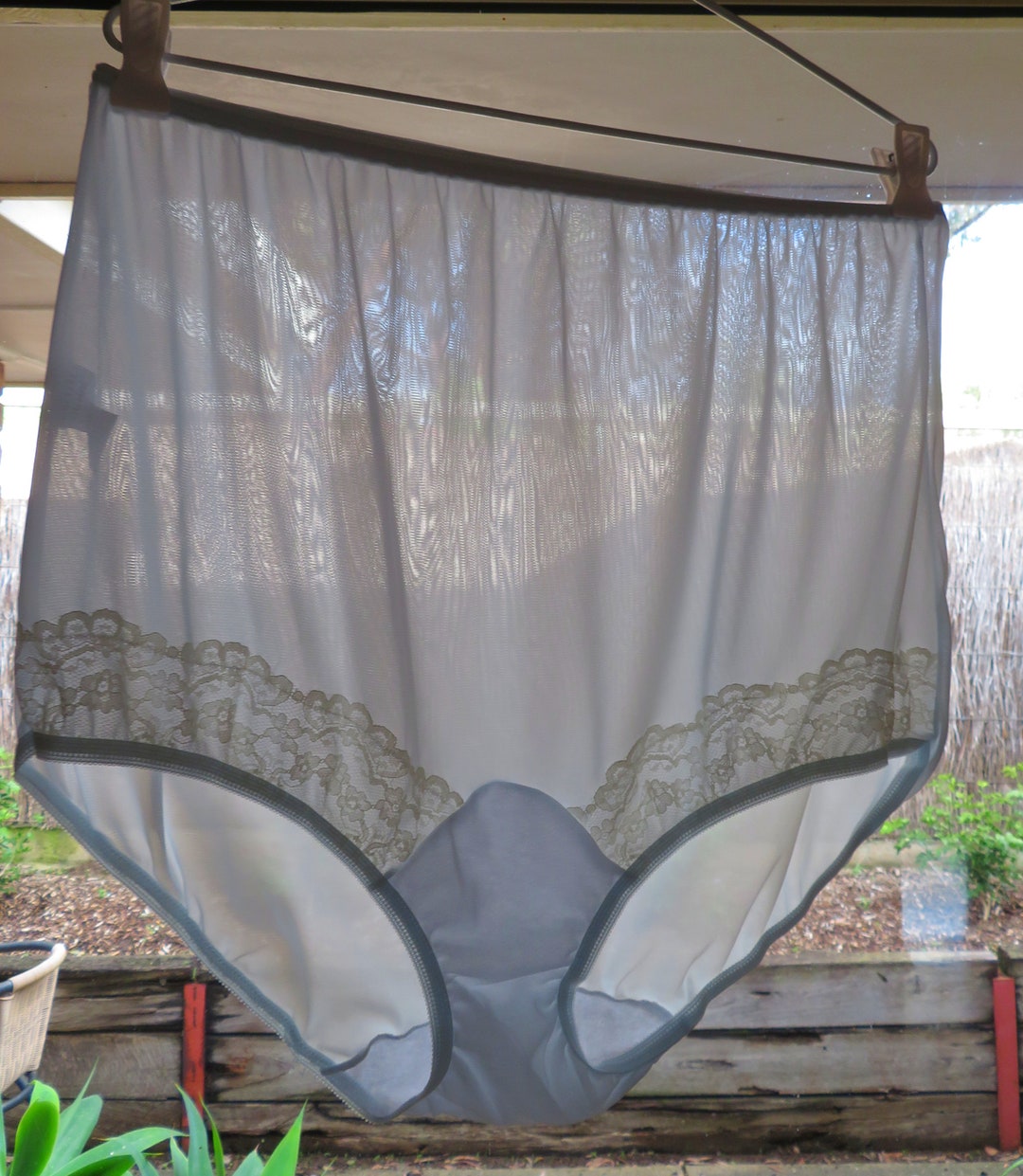 Nylon Panties Size 10 USA 20 AU Etsy