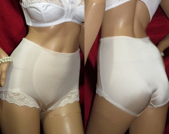 Vintage New Crown-ette Firm Control Power-nette Lace Panty Girdle