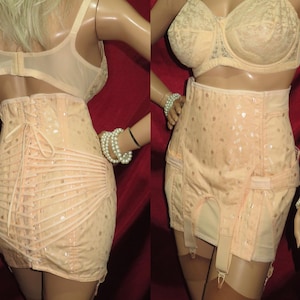 girdle suspenders size 8 (USA)  16 (Au)