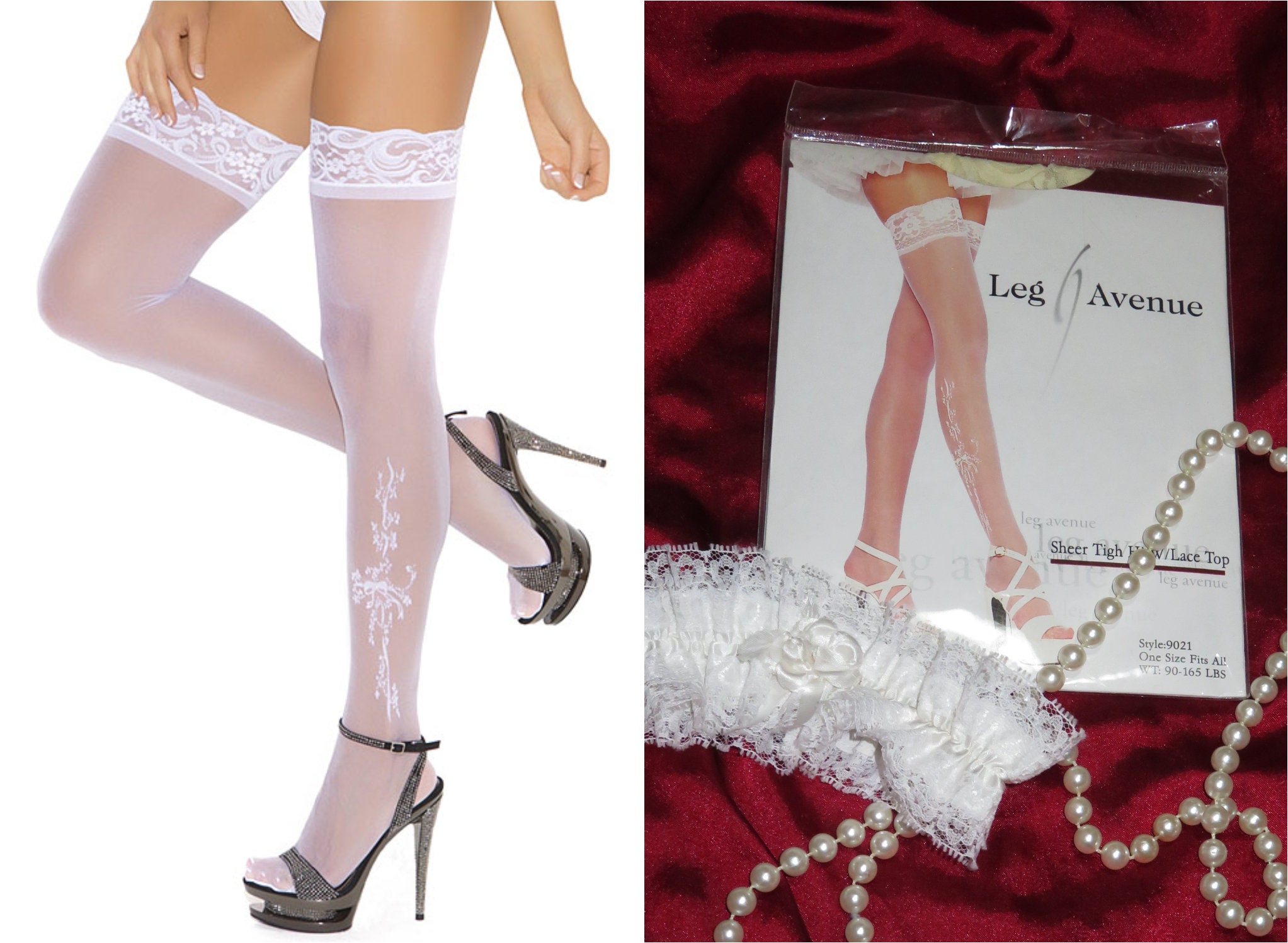 stocking tops at weddings