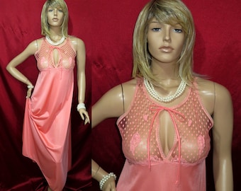 Nylon negligee 36(USA) 14(AU)