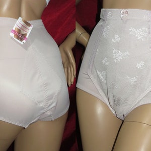 Vintage New Cupid Floral Deluster Firm Control Panty Girdle Brief