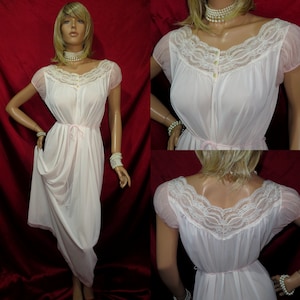Nylon negligee 36(USA) 14(AU)