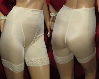 Vintage Cupid Smooth Firm Control Panty Girdle Brief Body Beige Large 2030  -  Australia