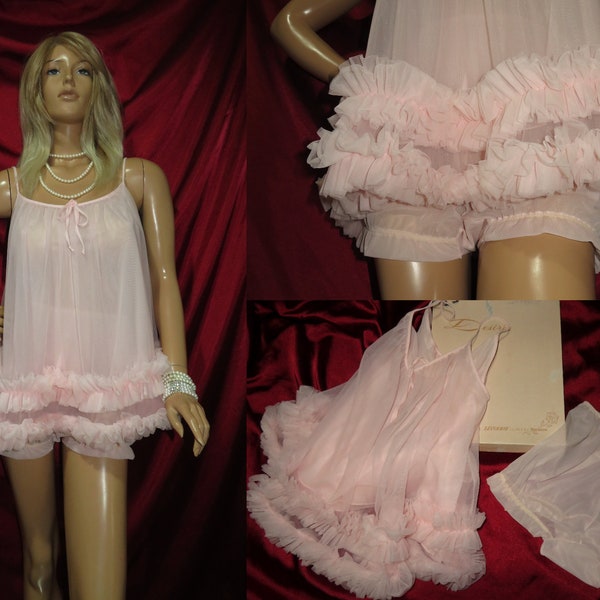 Baby Doll ensemble taille 36 (USA) 14 (AU) NOS