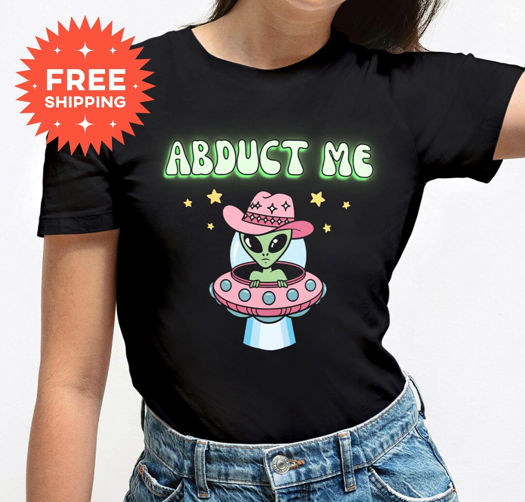 Cute Pink Alien Cowboy T-shirt, Space Western Crossover, Star Wars Fan ...