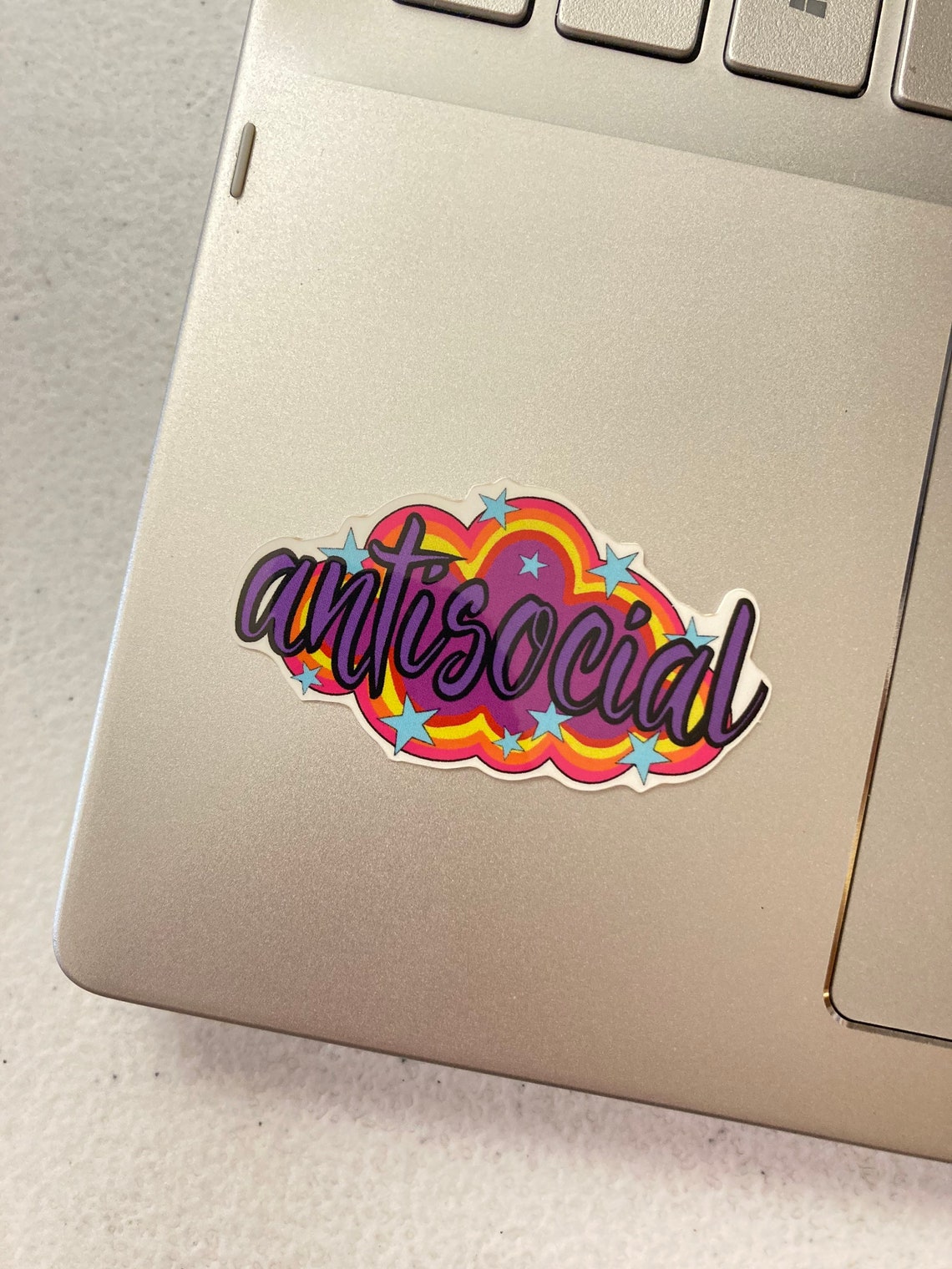 Antisocial Cheery Kitschy Sticker waterproof vinyl decal Etsy