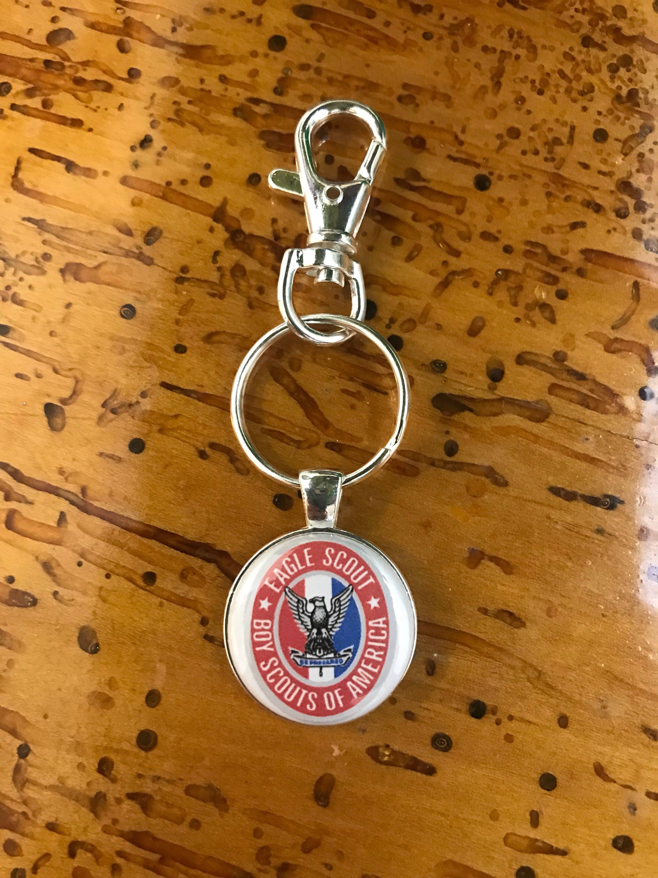 Girl Scout Gifts FUSTMW Eagle Gift For Scouts Keychain Scouts