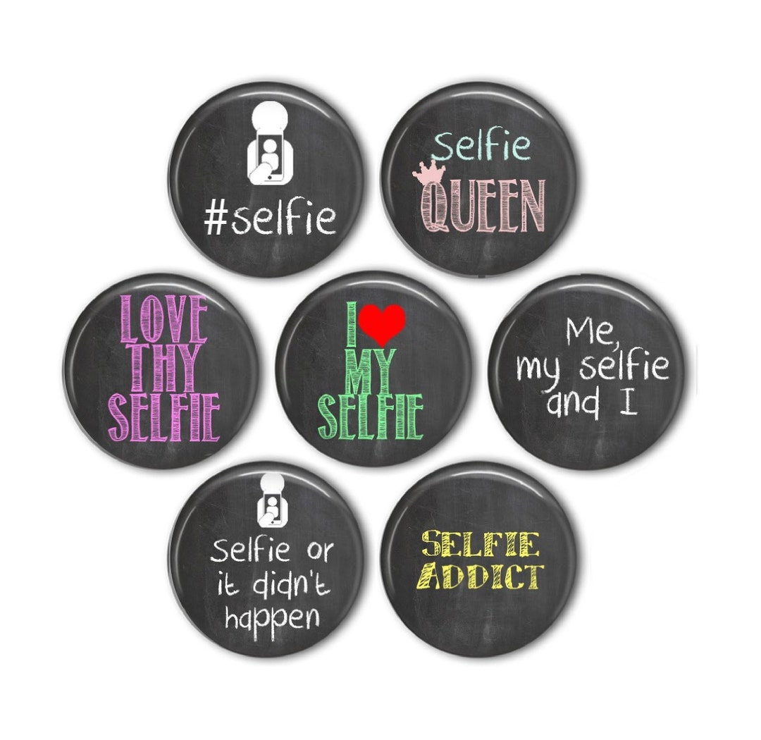 Selfie Fun 1 Set of 7 Etsy