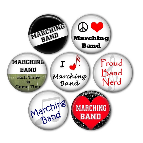 Marching Band Button Etsy