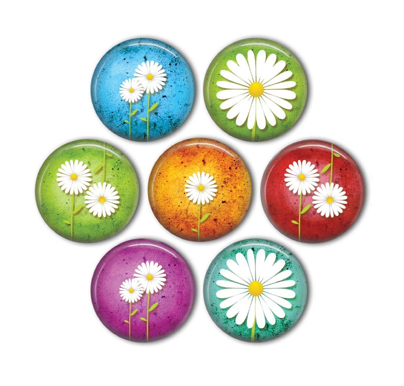 Daisy 1 Set of 7 Etsy