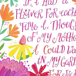 Mom Gift Card Printable Mom Card Instant Download Flower - Etsy