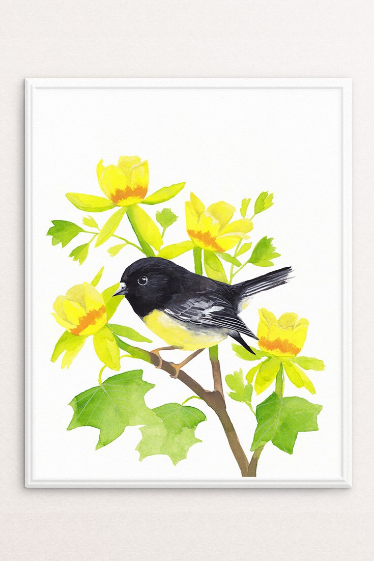 Bird Printable Wall Art Home Decor Wall Print Printable Art - Etsy